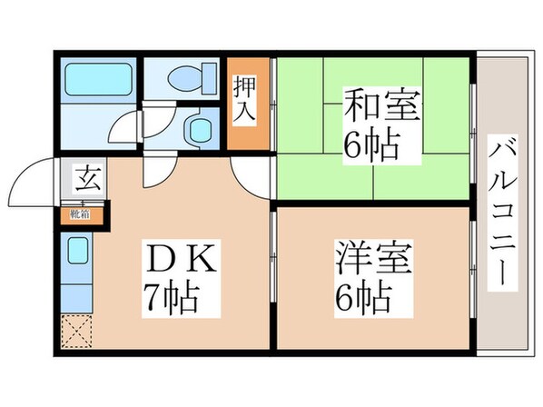 ワコ－レエレガンス青梅の物件間取画像